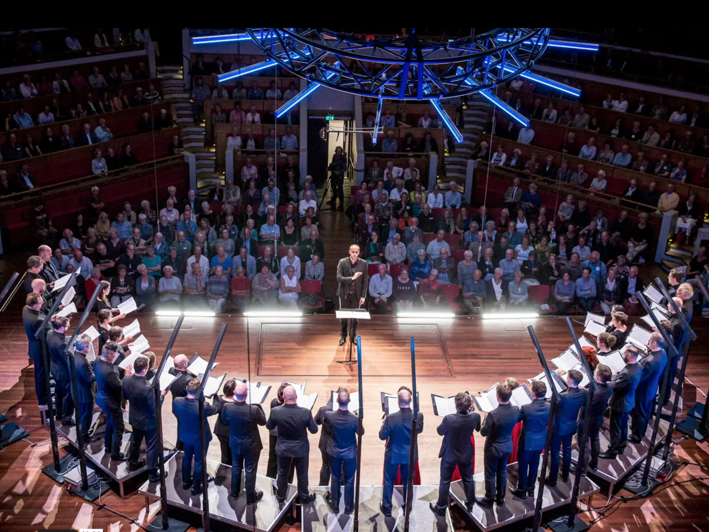 Nederlands Kamerkoor Performs 150 Psalms. Photo: Foppe Schut