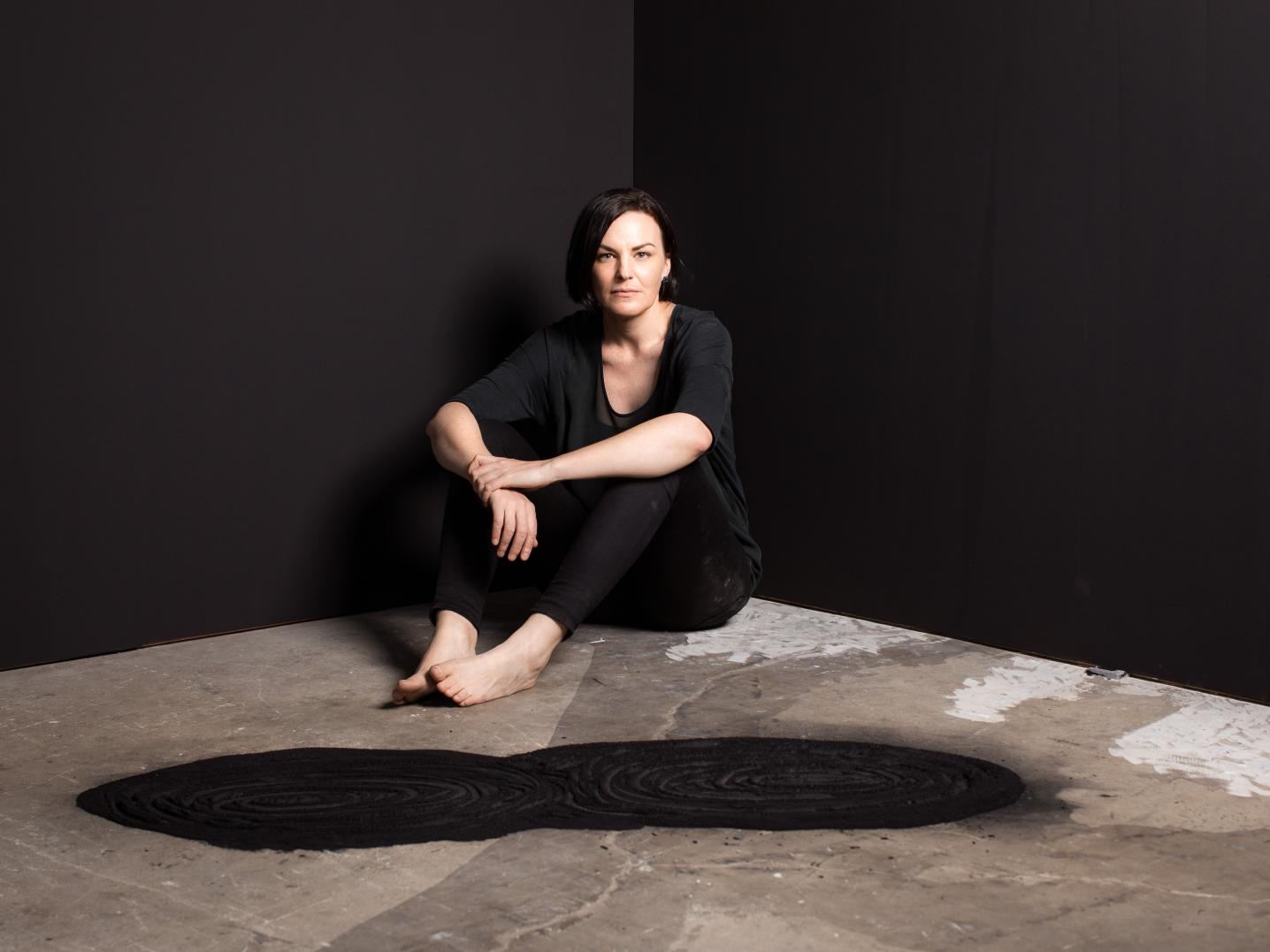 Artist Emma Fielden (Australia). Photo: Jacquie Manning. Artists in Conversation - Edition Australia