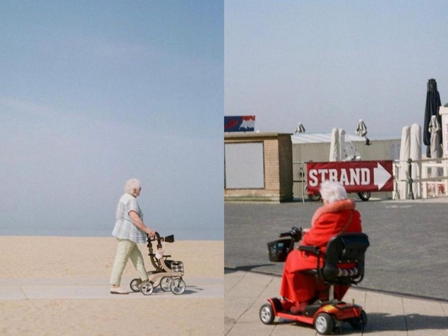 Scheveningen, analogue photo's by Natalia Boorsma.