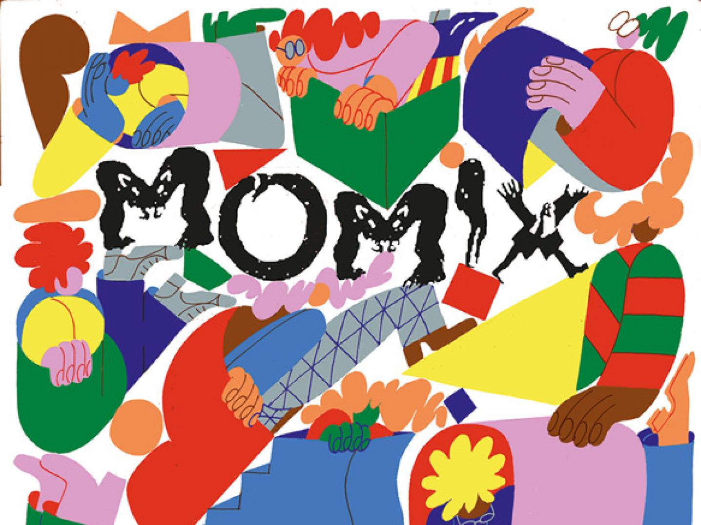 Momix Festival Poster, Eline van Dam, 'Zeelot', 2021.