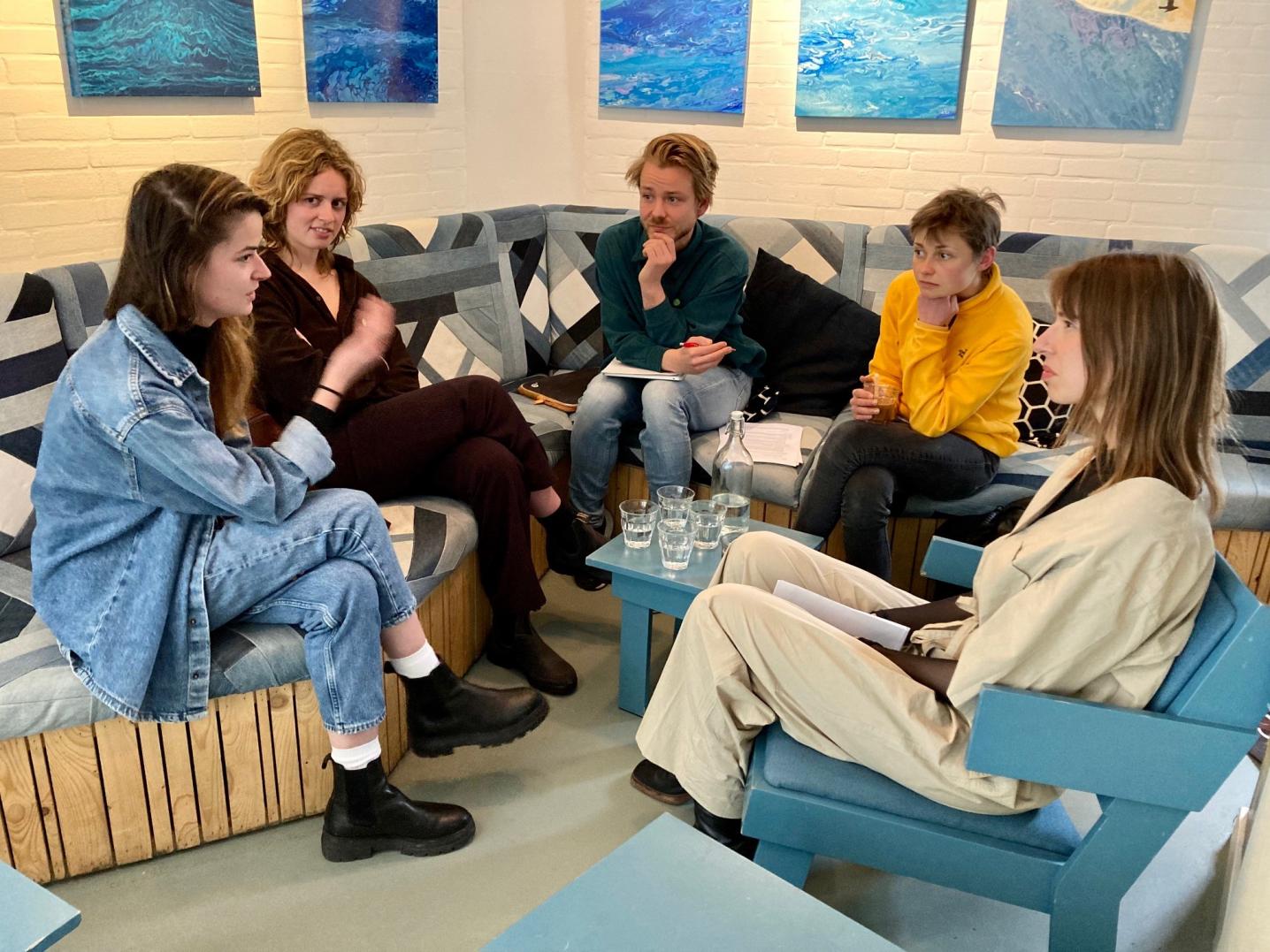 Breakout session on digital collaboration, NewGen meet-up event on 7 Apr 2022 at Podium Mozaïek, Amsterdam