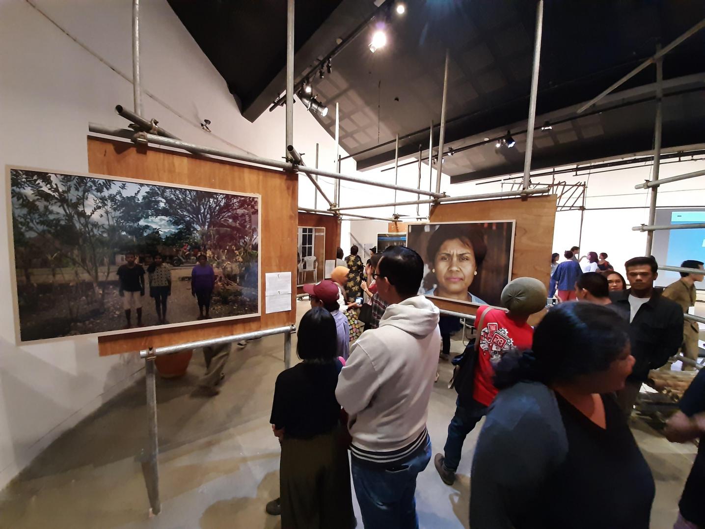 Impression of the exhibitions at LIFEs 2019 'My story, shared history', October 2019. Photo: Remco Vermeulen