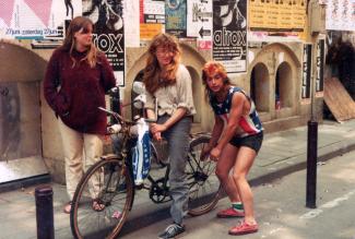 Oude Hoogstraat 24, Amsterdam 1987. Photo from the Hungarian photography archive Fortepan. Courtesy of Sándor Dávid.