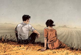 Drawing from Days of Sand by Aimée de Jongh