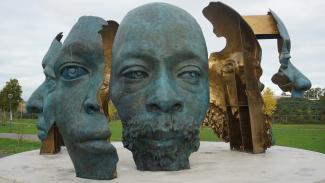 'Rona Batho' by Mohau Modisakeng (2021).