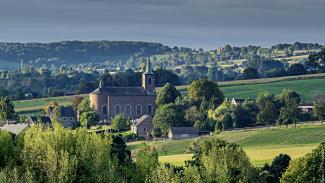 Geul valley, Slippenaken, Wallonia, Belgium