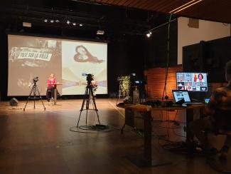 Livecast Infected Cities Paris. Photo: DutchCulture