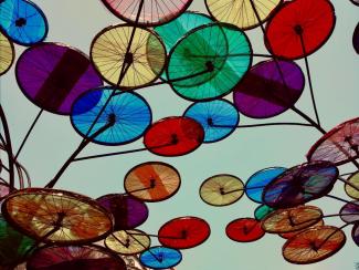 Art festival decoration - Mumbai - India. Photo: Divyangi K via Unsplash