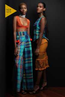 Collection 'Sunset' by Surinamese fashion designer Meredith Joeroeja. Photo: Meredith Joeroeja