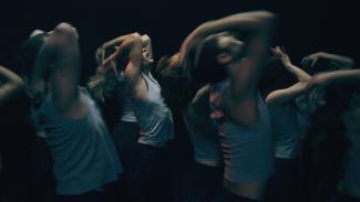 Film still of dancing people