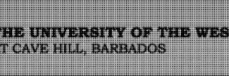 Header image for University of West Indies, Department of History and Philosophy