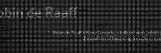 Header image for Robin de Raaff