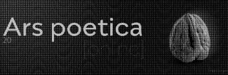 Header image for Ars Poetica
