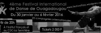Header image for Festival International de Danse de Ouagadougou