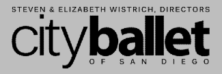 Header image for City Ballet of San Diego