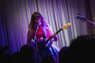 Pip Blom, winner of the Music Moves Europe Talent Awards (MMETA) in 2019, at SXSW 2019. Photo Paul Hudson