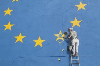 Banksy does Brexit (detail)