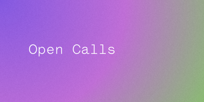 Open Calls