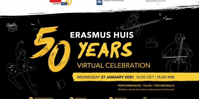 Erasmus Huis 50 Years Young celebration