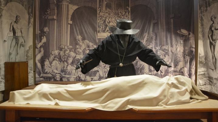 Plague Doctor. Photo: Kirill Bialiatsky, courtesy of The Military Medical Academy named SM Kirov