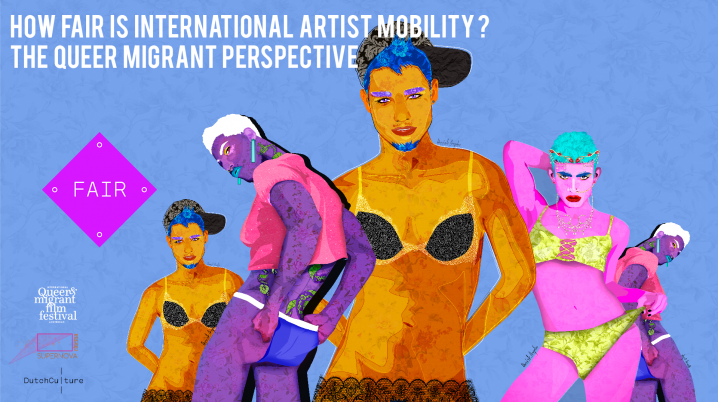 How fair is international artist mobility? the queer migrant perspective iqmf with sticker
