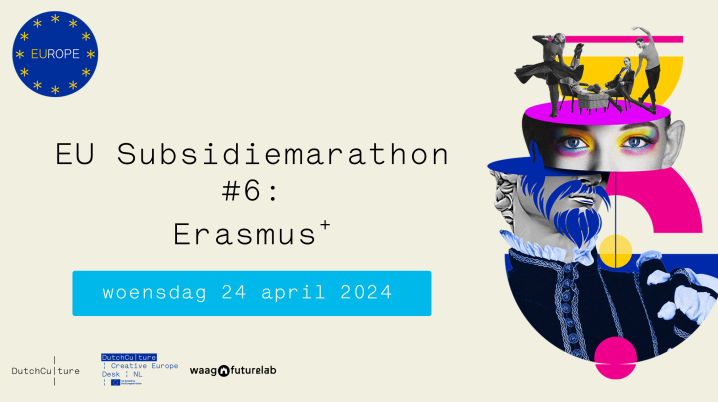 EU Subsidiemarathon #6: Erasmus+ op 24 april 2024.